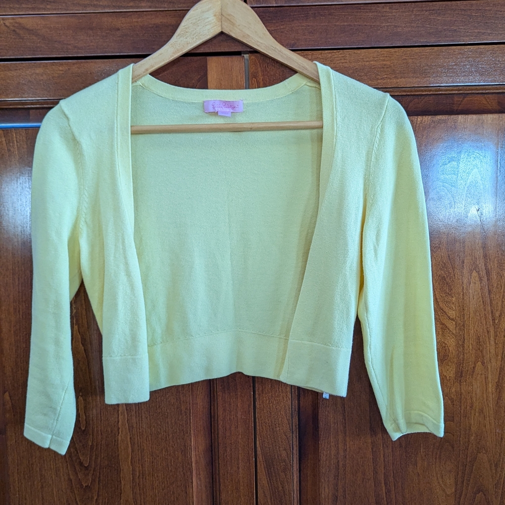 Lilly Pulitzer Cropped Cardigan